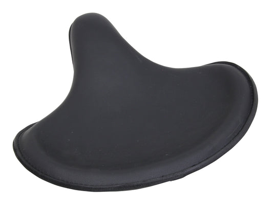  V-Twin Mfg. Black Leather Thin Style Solo Seat For Harley 1930-1984