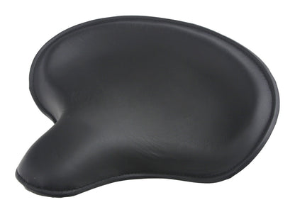  V-Twin Mfg. Black Leather Thin Style Solo Seat For Harley 1936-1984