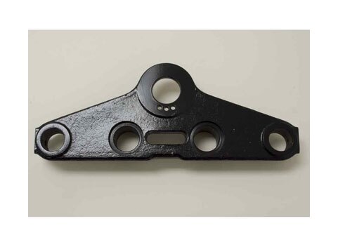 V-Twin Mfg. Black Top Triple Tree For Harley FL 1973-1984