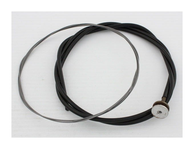  V-Twin Mfg. Braided Outer Throttle And Spark Control Cable For Harley FL 1949-1953