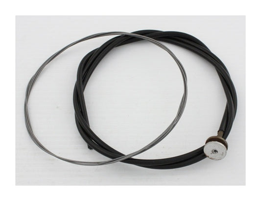  V-Twin Mfg. Braided Outer Throttle And Spark Control Cable For Harley FL 1949-1953
