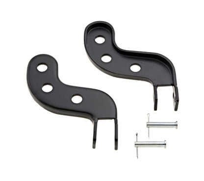  V-Twin Mfg. Buddy Seat Footrest Brackets For Harley FL / EL / UL 1936-1964
