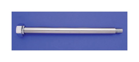 V-Twin Mfg. Chrome 11.5" Rear Axle For Swing Arm Frames
