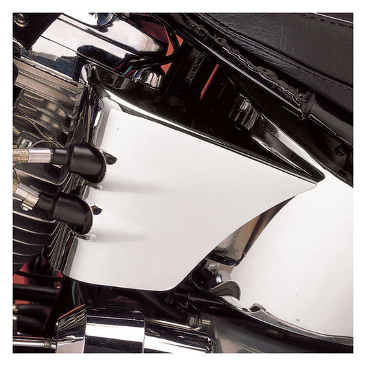  V-Twin Mfg. Chrome Antique-Style Coil Cover For Harley Big Twin 1965-1999