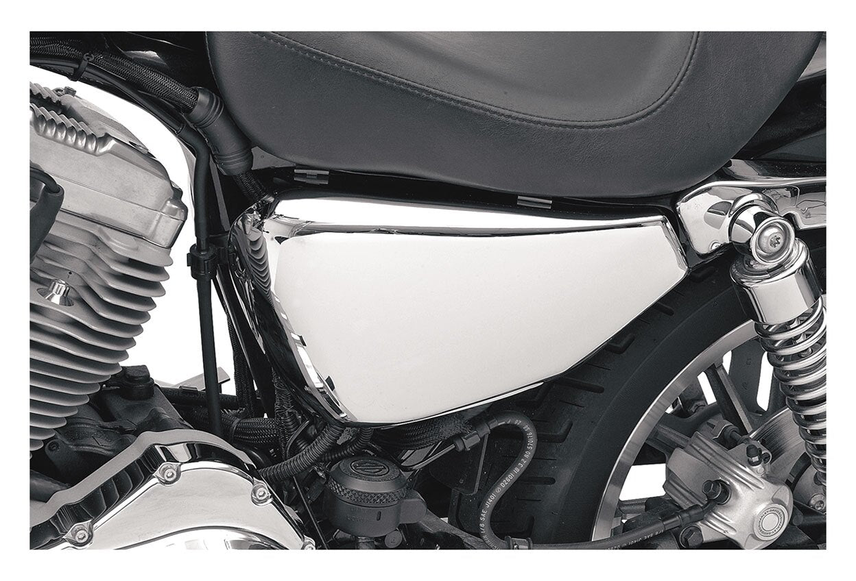  V-Twin Mfg. Chrome Battery Cover For Harley XL 2004-2013