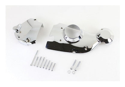 V-Twin Mfg. Chrome Cam And Sprocket Cover Dress-Up Kit For Harley Sportster 1971-1976