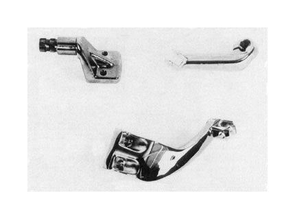 V-Twin Mfg. Chrome Driver Peg Mount Brackets For Harley FXR 1982-1994