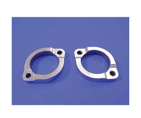  V-Twin Mfg. Chrome Exhaust Flange Set For Harley 1984-2017