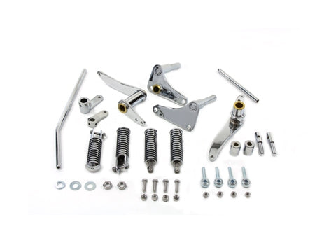 V-Twin Mfg. Chrome Forward Control Kit For Harley Sportster 1957-1974