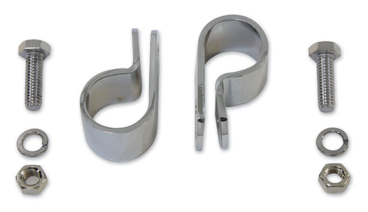  V-Twin Mfg. Chrome Frame Mounting Clamps