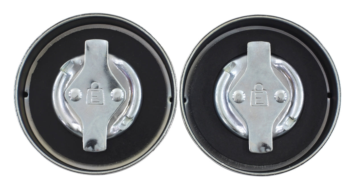 V-Twin Mfg. High-Profile Gas Cap Set For Harley EL / UL 1936-1938
