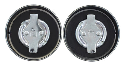 V-Twin Mfg. High-Profile Gas Cap Set For Harley EL / UL 1936-1938