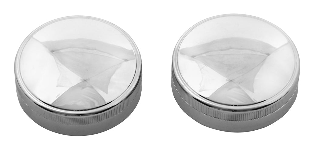 V-Twin Mfg. High Profile Gas Cap Set For Harley FL 1965-1972