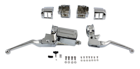  V-Twin Mfg. Handlebar Control Kit For Harley 1982-1995