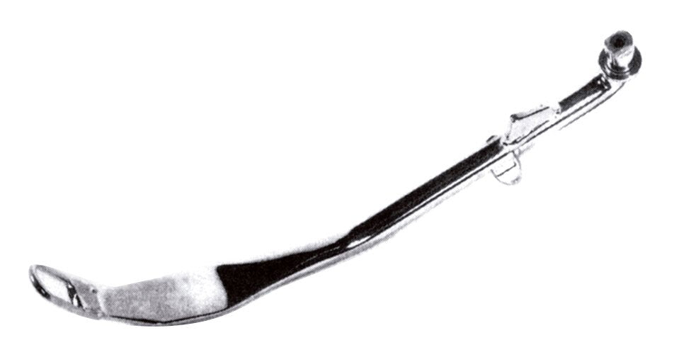 V-Twin Mfg. Chrome Jiffy Stand For Harley FXD 1991-2005