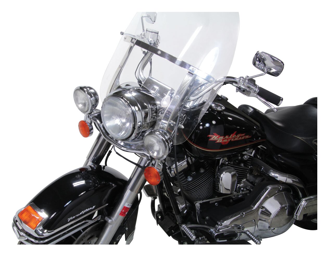 V-Twin Mfg. Outer Headlight Trim Ring For Harley Touring 1983-2013