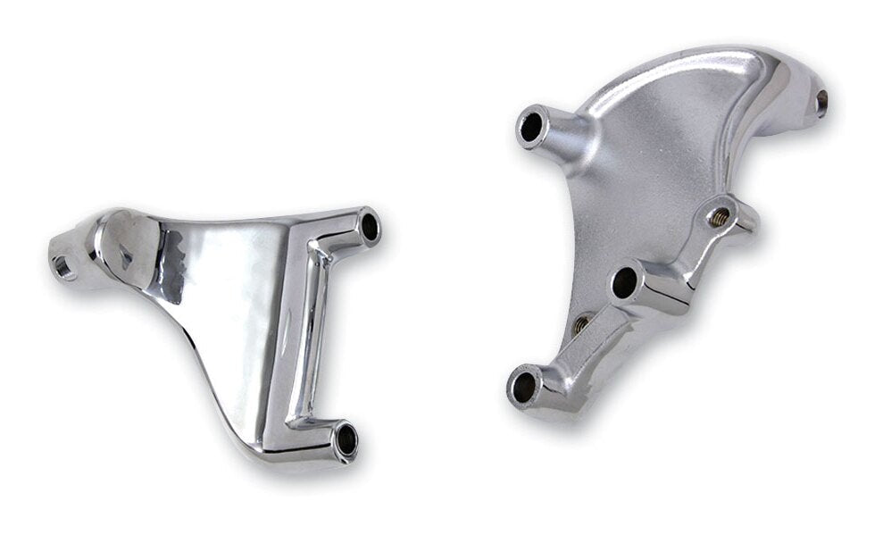 V-Twin Mfg. Chrome Passenger Footpeg Mount Kit For Harley Sportster 2014-2022