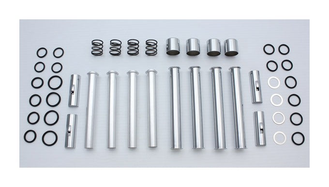 V-Twin Mfg. Chrome Pushrod Cover Kit For Harley Sportster 1979-1985