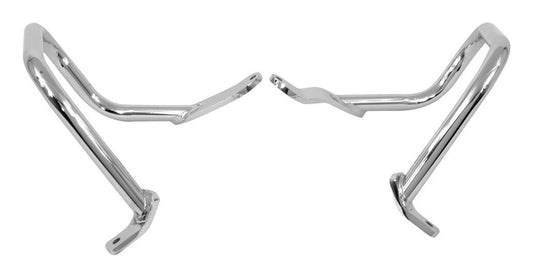  V-Twin Mfg. Chrome Rear Frame Bars For Harley Softail 2000-2017