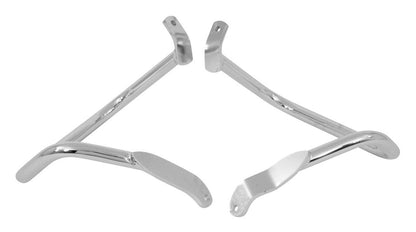 V-Twin Mfg. Chrome Rear Frame Bars For Harley Softail 2000-2017