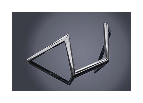  V-Twin Mfg. Chrome Z-Bar With Indents