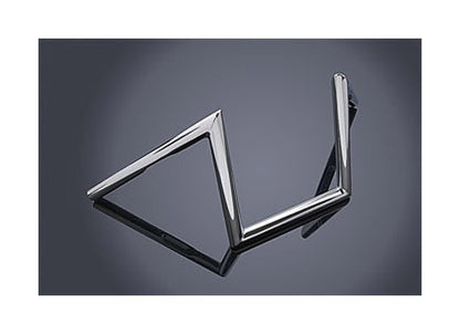  V-Twin Mfg. Chrome Z-Bar With Indents