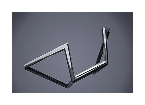  V-Twin Mfg. Chrome Z-Bar With Indents