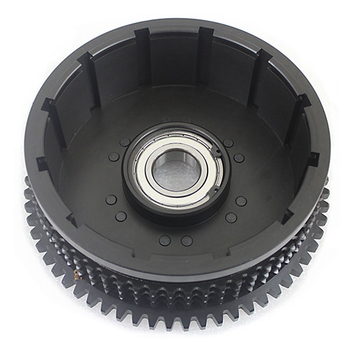  V-Twin Mfg. Clutch Drum With Ratchet Plate And Bearing For Harley Sportster 1971-1980