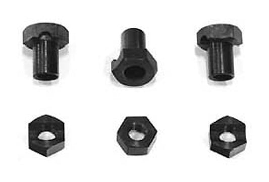 V-Twin Mfg. Clutch Stud Nut Set For Harley Sportster 1967-1970