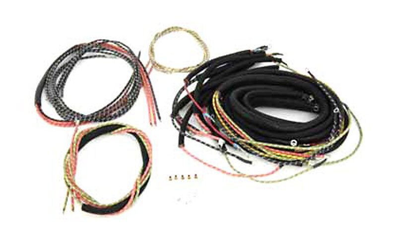  V-Twin Mfg. Complete Wiring Harness Kit For Harley FL 1965-1969