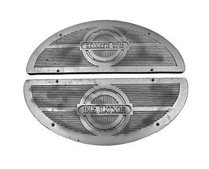 V-Twin Mfg. Deluxe Cast Aluminum Floorboard Inserts
