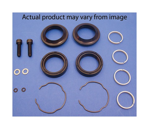 V-Twin Mfg. Deluxe Fork Seal Rebuild Kit For Harley 1984-2013