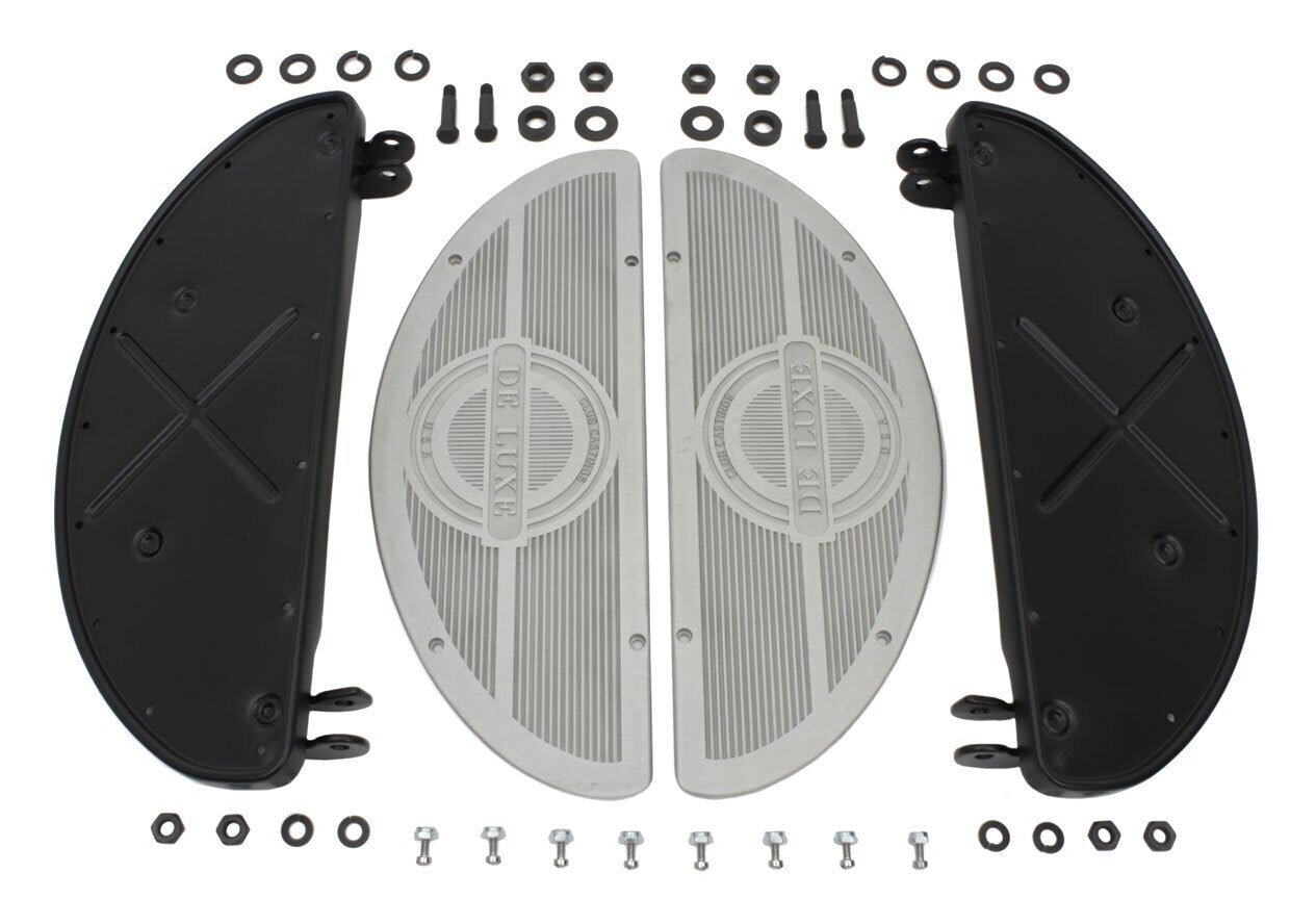  V-Twin Mfg. Deluxe Half Moon Floorboard Kit [Blemished - Very Good]