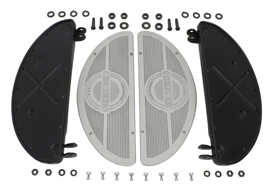  V-Twin Mfg. Deluxe Half Moon Floorboard Kit [Blemished - Very Good]