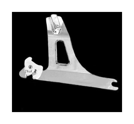  V-Twin Mfg. Detachable Sissy Bar Sideplates For Harley Dyna 2006-2017 [Open Box]