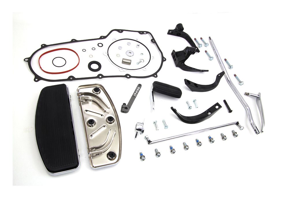 V-Twin Mfg. Driver Floorboard Kit