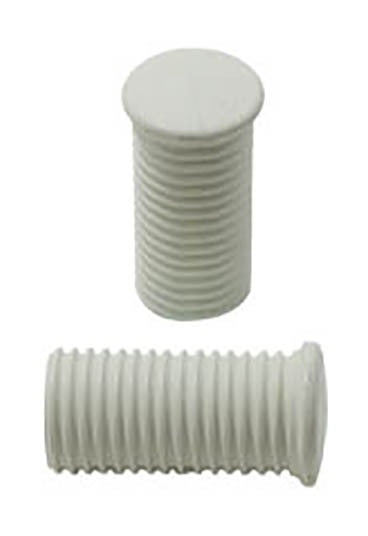 V-Twin Mfg. Driver Footpeg Rubber Set For Harley FX / XL 1952-1984