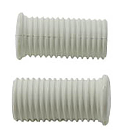 V-Twin Mfg. Driver Footpeg Rubber Set For Harley FX / XL 1952-1984