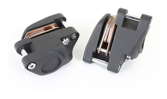  V-Twin Mfg. Dual Disc Caliper Set For Harley FX / XL 1978-1983