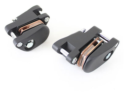  V-Twin Mfg. Dual Disc Caliper Set For Harley FX / XL 1978-1983