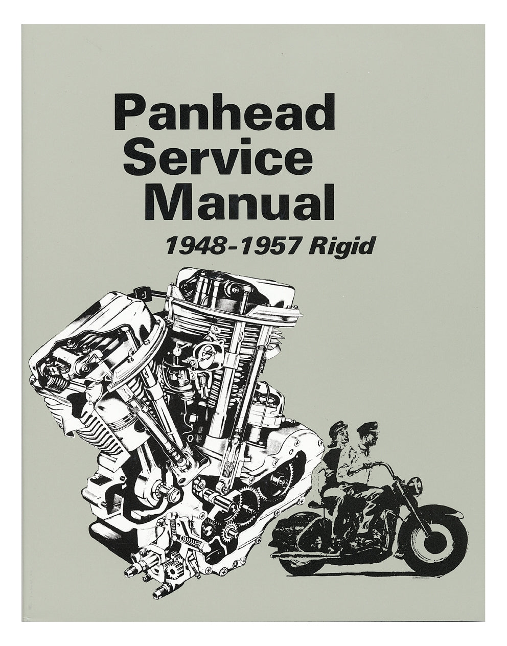 V-Twin Mfg. Factory Service Manual For Harley Panhead And Rigid 1948-1957