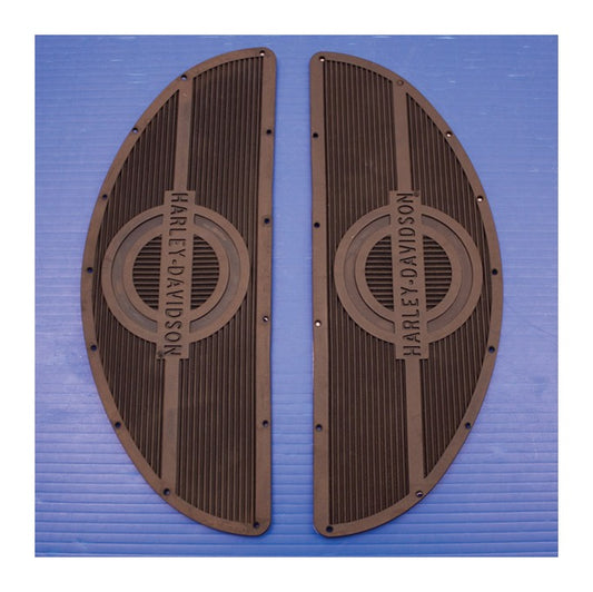  V-Twin Mfg. Floorboard Mat Set For Harley 1937-1973