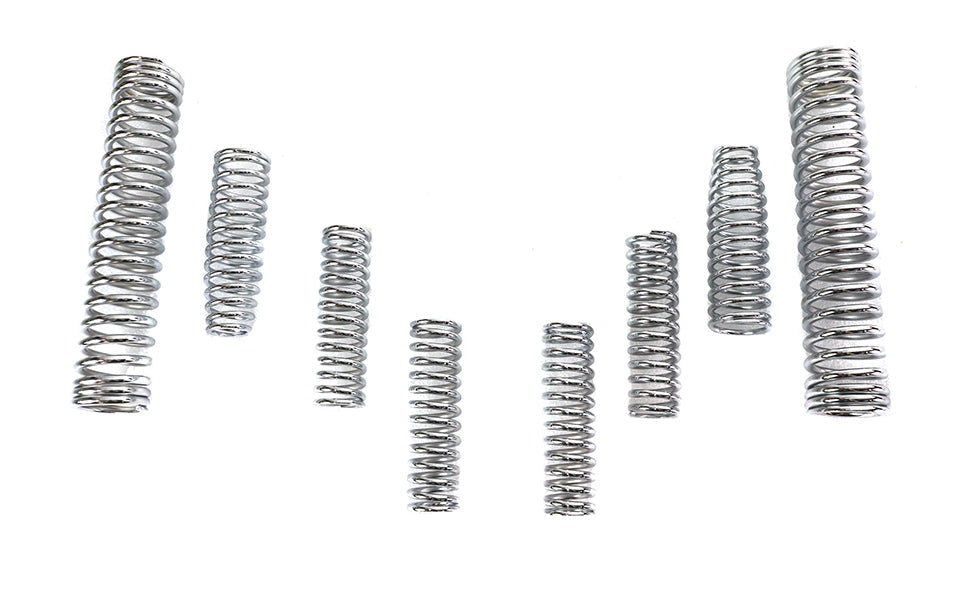 V-Twin Mfg. Fork Spring Set For Harley Springer 1988-2006