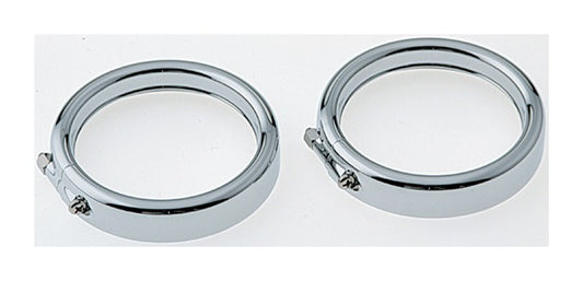  V-Twin Mfg. Frenched Turn Signal Trim Ring Kit
