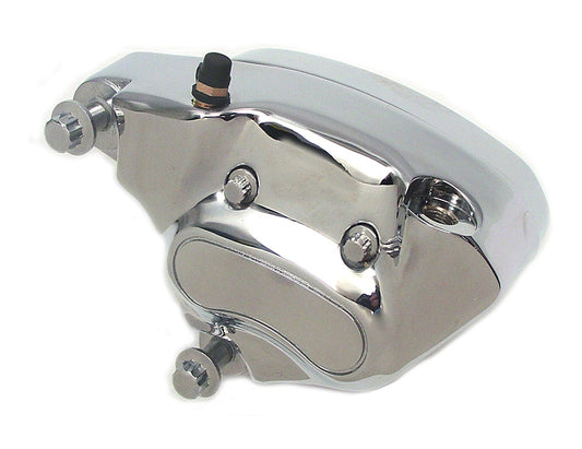  V-Twin Mfg. Front 4 Piston Left Side Caliper For Harley 1984-1999