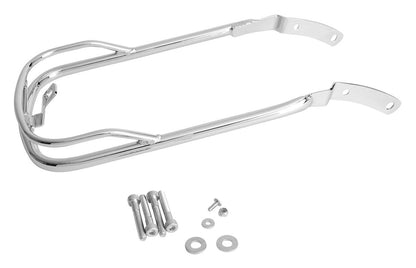 V-Twin Mfg. Front Chrome V-Design Fender Trim Rail For Harley FL Softail 1987-2017