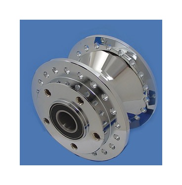 V-Twin Mfg. Front Chrome Wheel Hub For Harley FXD 2004-2005