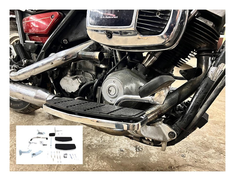 V-Twin Mfg. FXRP Style Footboard Control Kit For Harley FXR 1982-1994