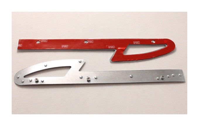 V-Twin Mfg. Gas Tank Emblem Mount Strips For Harley FL 1955-1957
