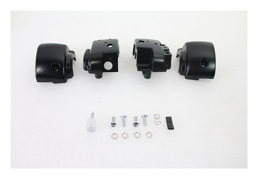  V-Twin Mfg. Handlebar Switch Housing Kit For Harley